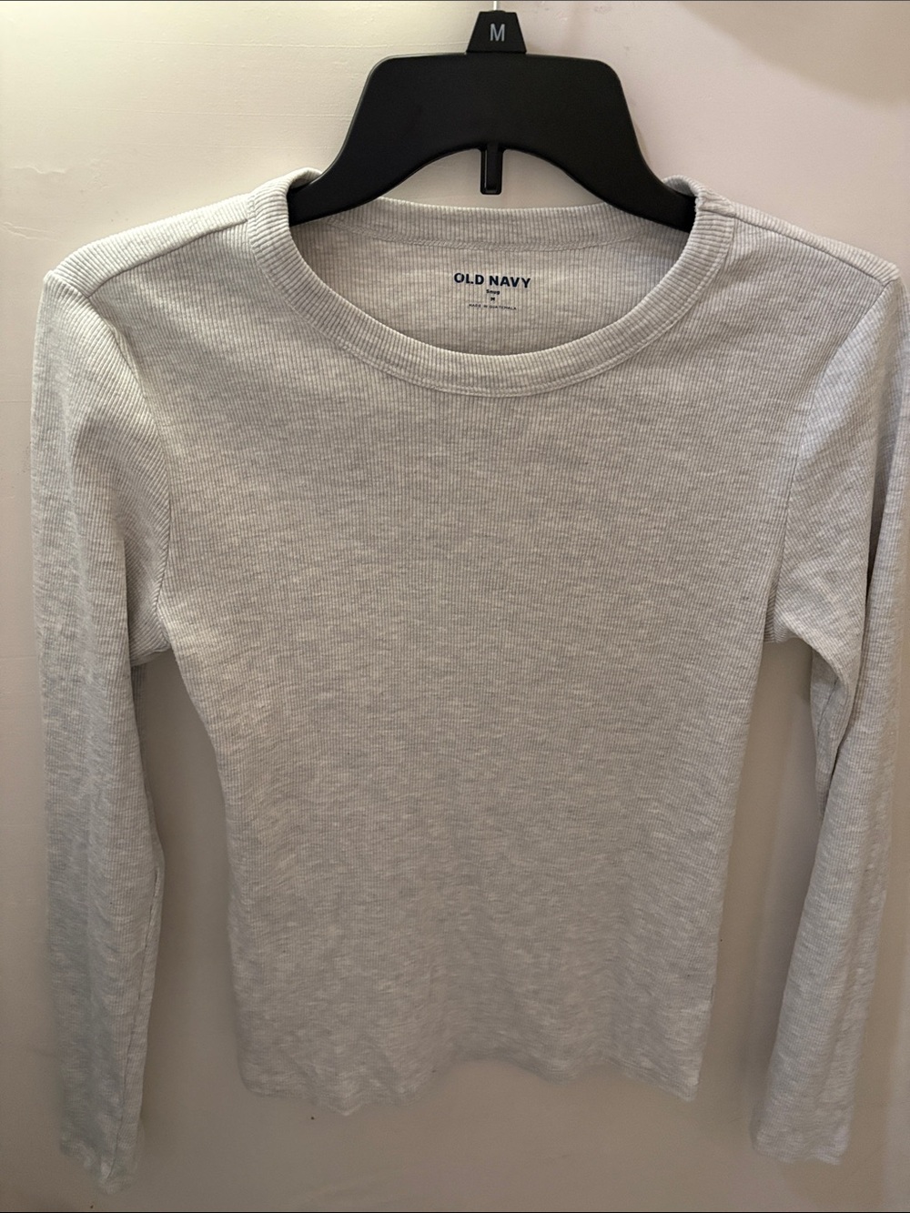 Old Navy Light Gray Women's Long Sleeve Thermal Top